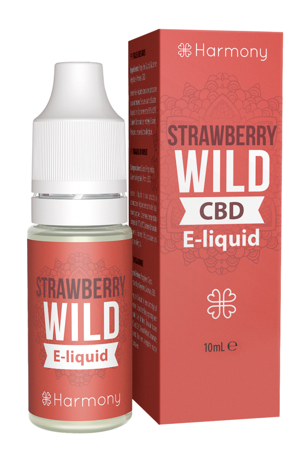 E-liquid strawberry wild